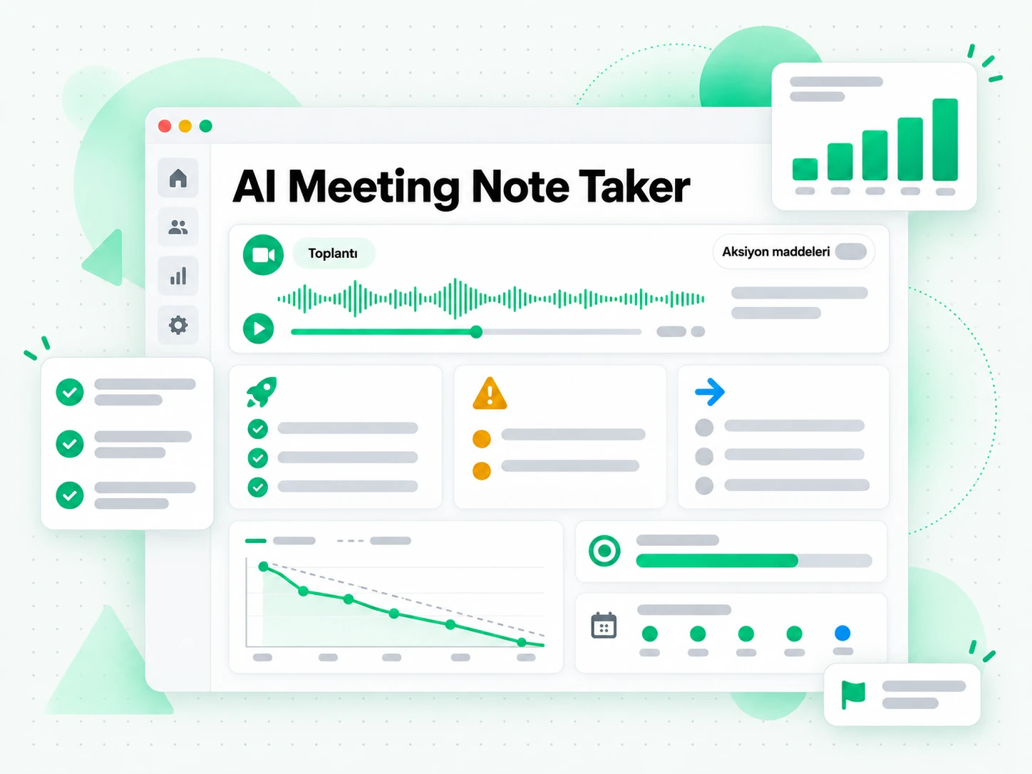 AI Meeting Note Taker: ekip stand-up ve sprint toplantılarında toplantı notu oluşturucuyu kullanma