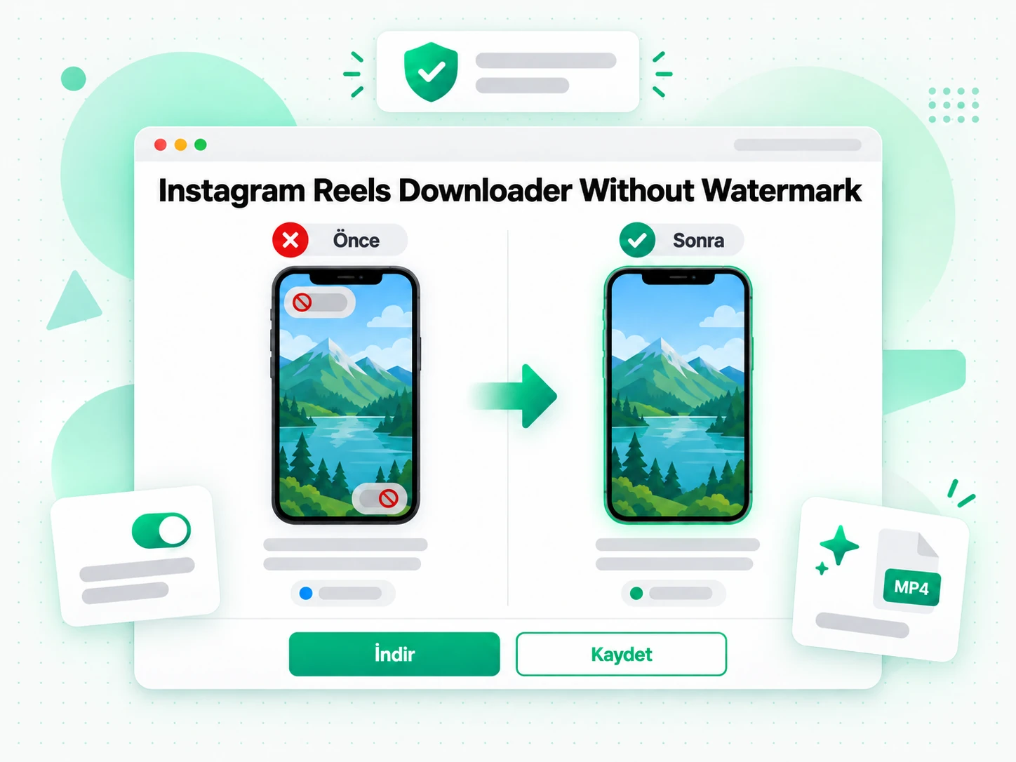 Instagram Reels Downloader Without Watermark: onaylanmış bir Instagram Reels'i çevrimdışı incelemek