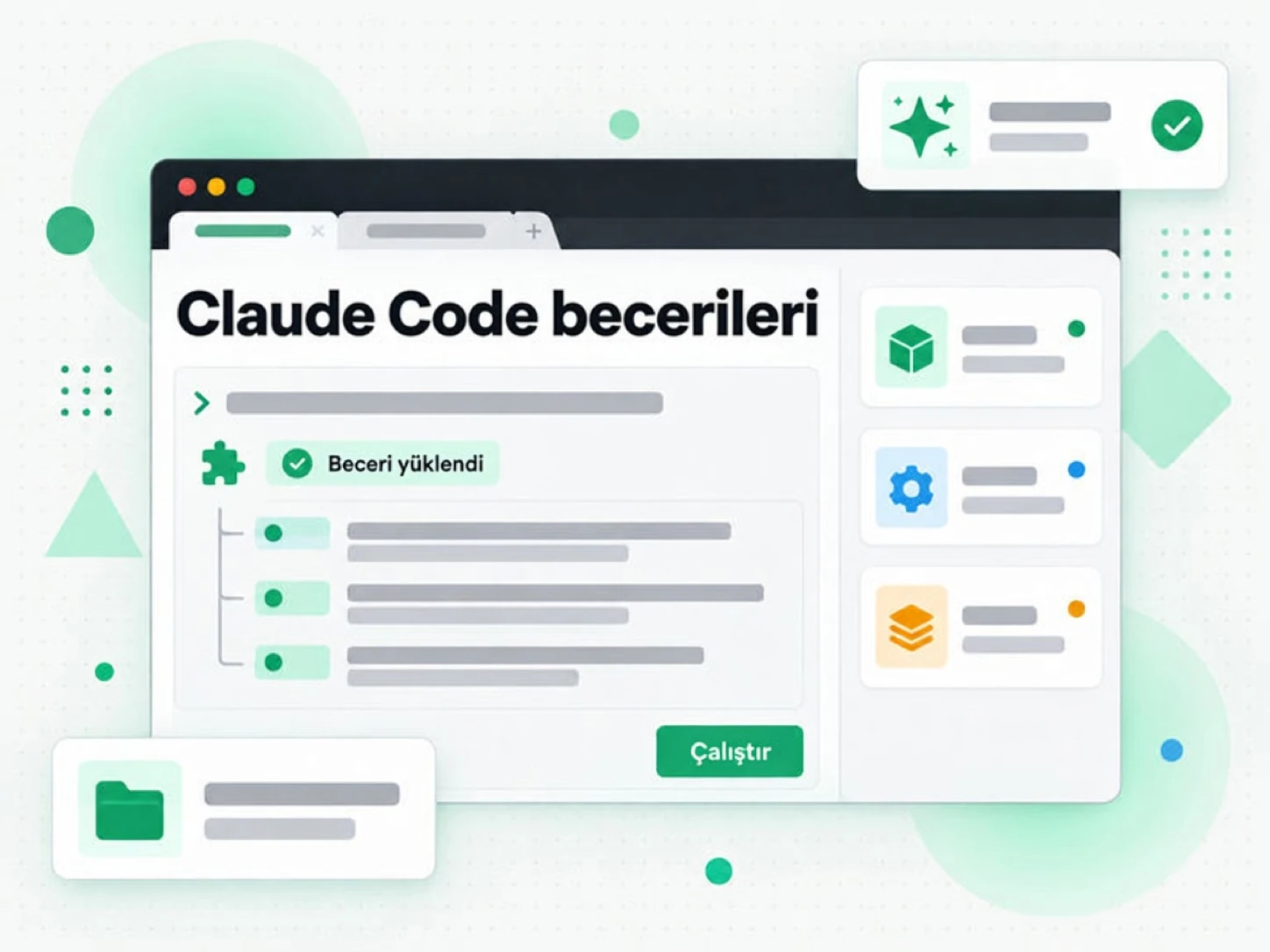 Claude Code becerileri: bir kodlama ajanı terminalde transkript becerisini yükler
