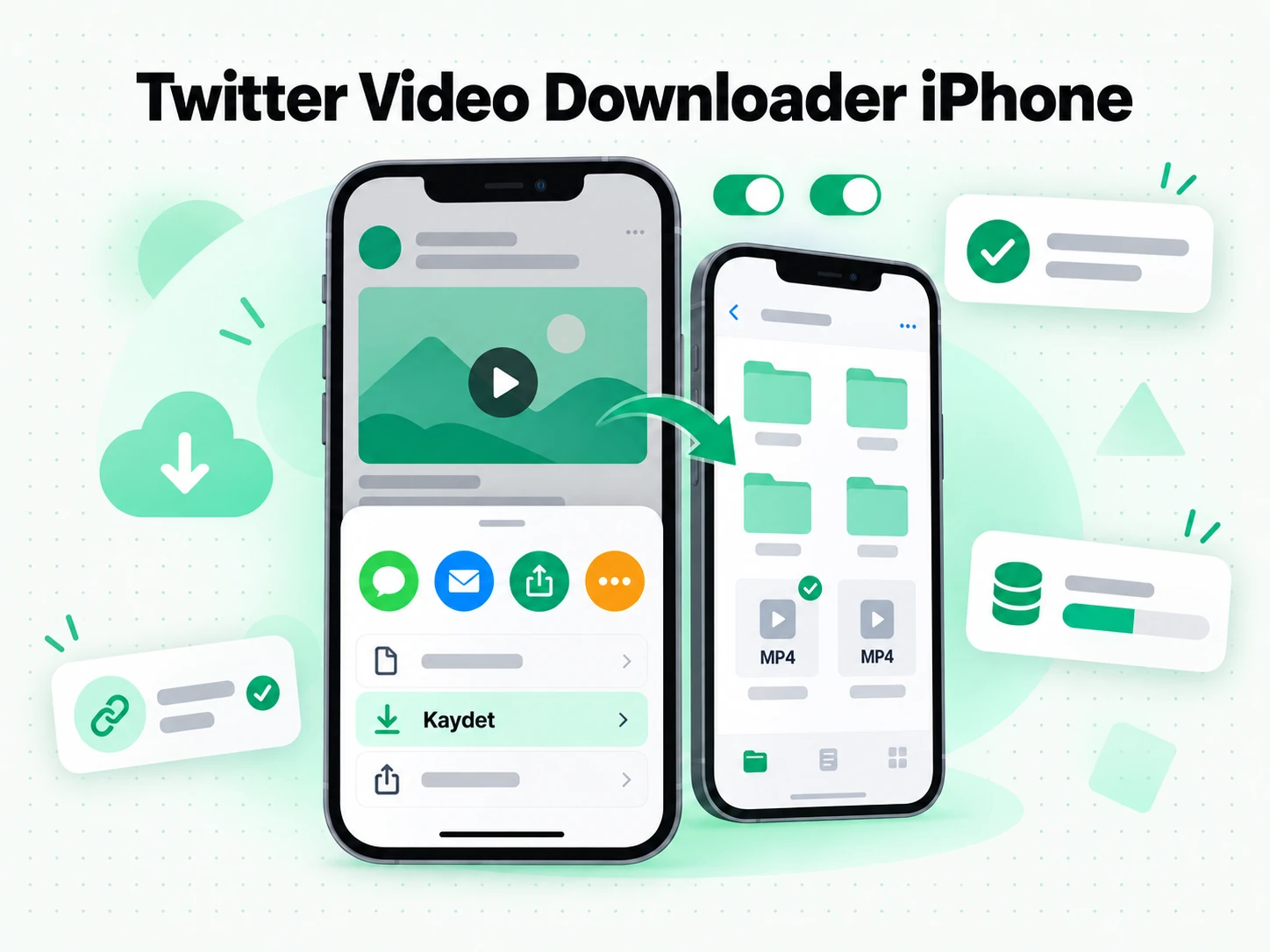 Twitter Video Downloader iPhone: kaynak bilgisiyle herkese açık bir X videosunu koruyan gazeteci
