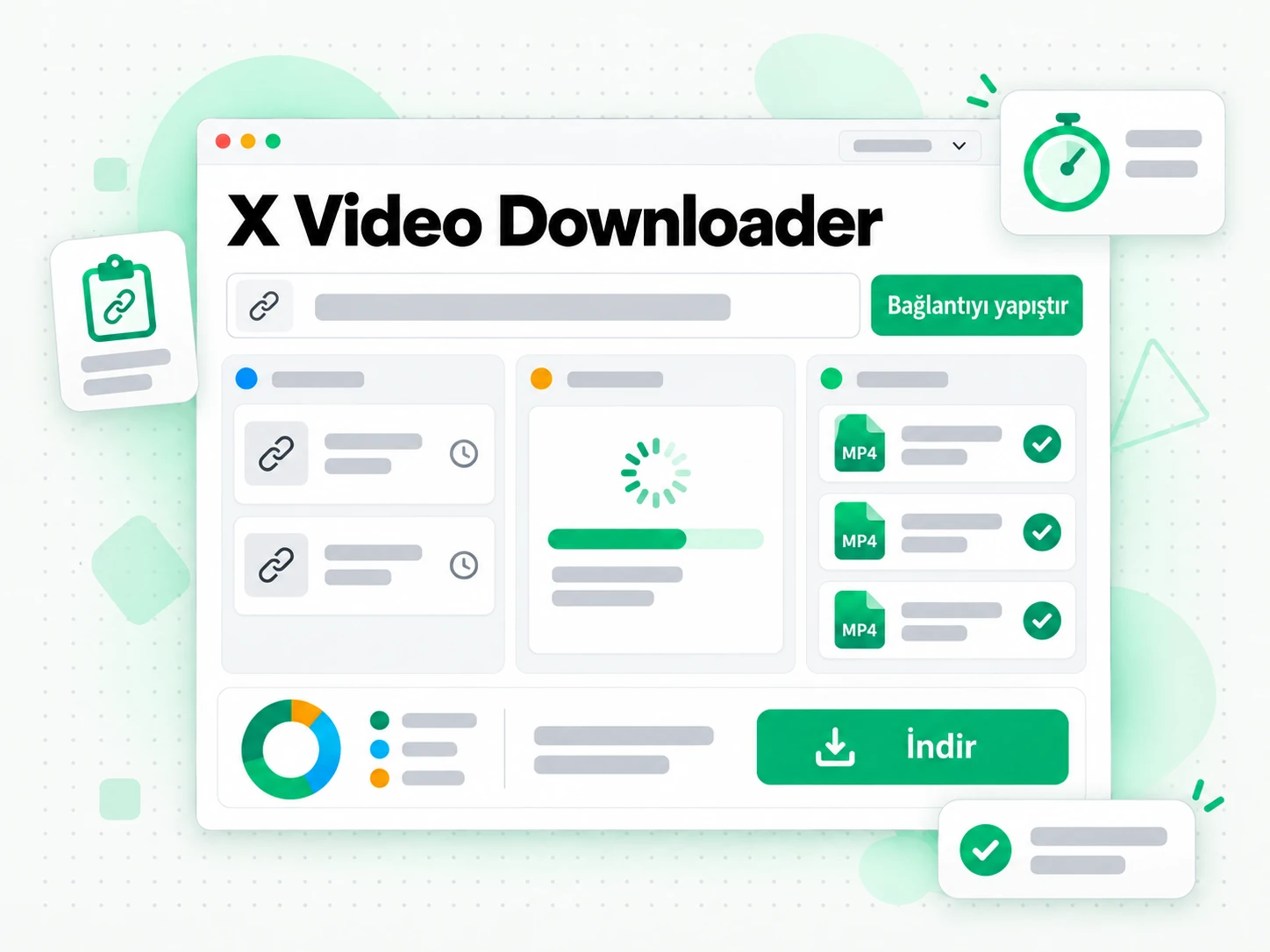 X Video Downloader: transkripsiyon için hazırlanmış yetkili bir X video klibi