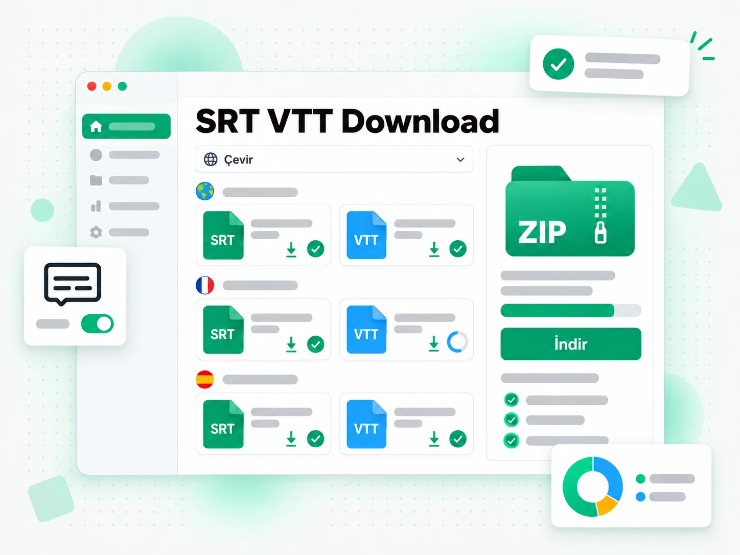 SRT VTT Download: YouTube altyazılarını SRT veya VTT dosyası olarak indirme