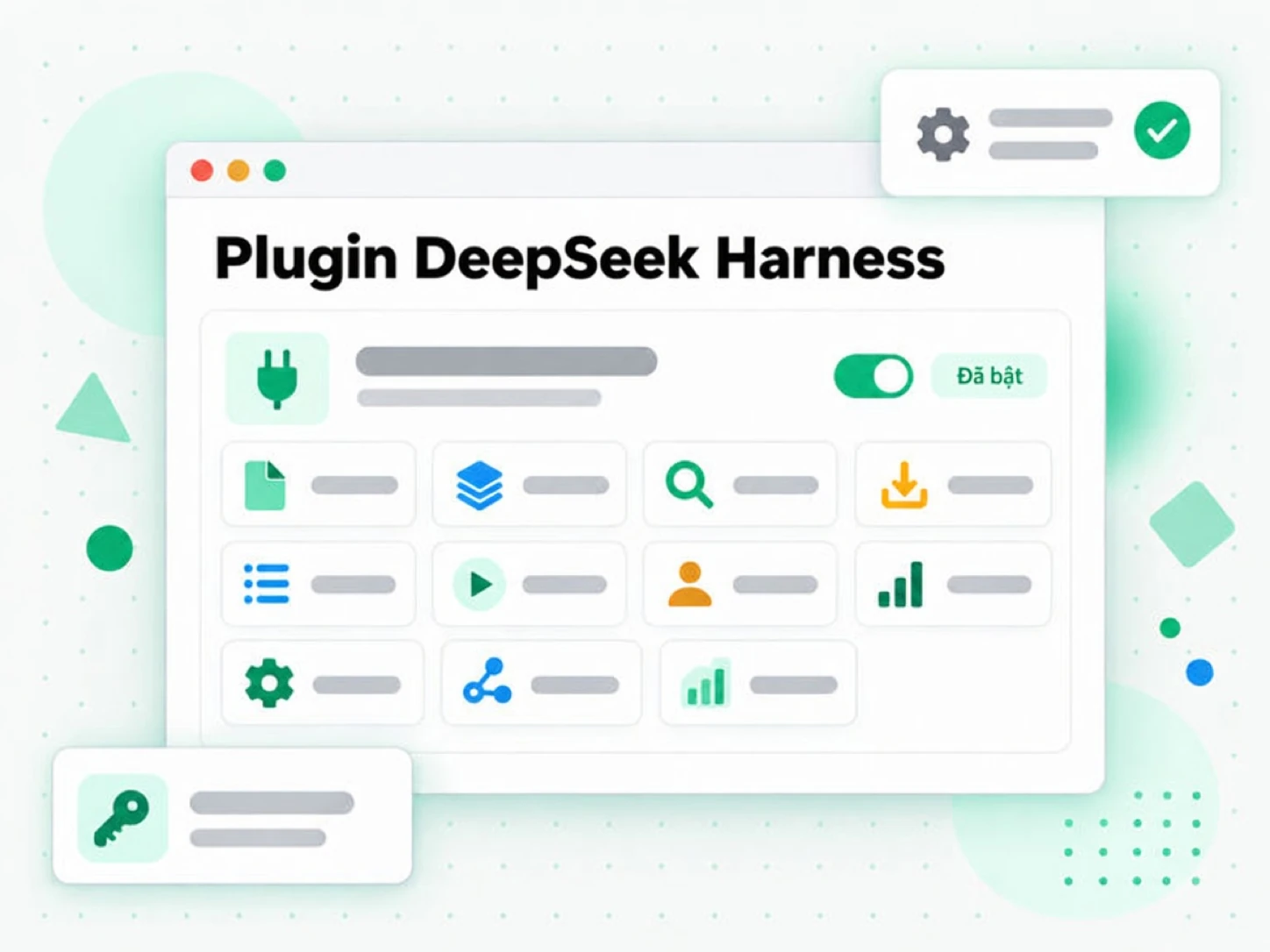 Plugin DeepSeek Harness: mười một công cụ chép lời và YouTube trong một plugin đã bật