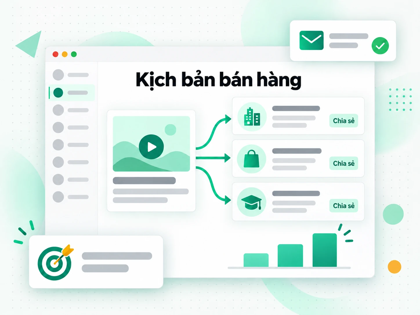 Kịch bản bán hàng: lời chào hàng cá nhân hóa từ một bản ghi video