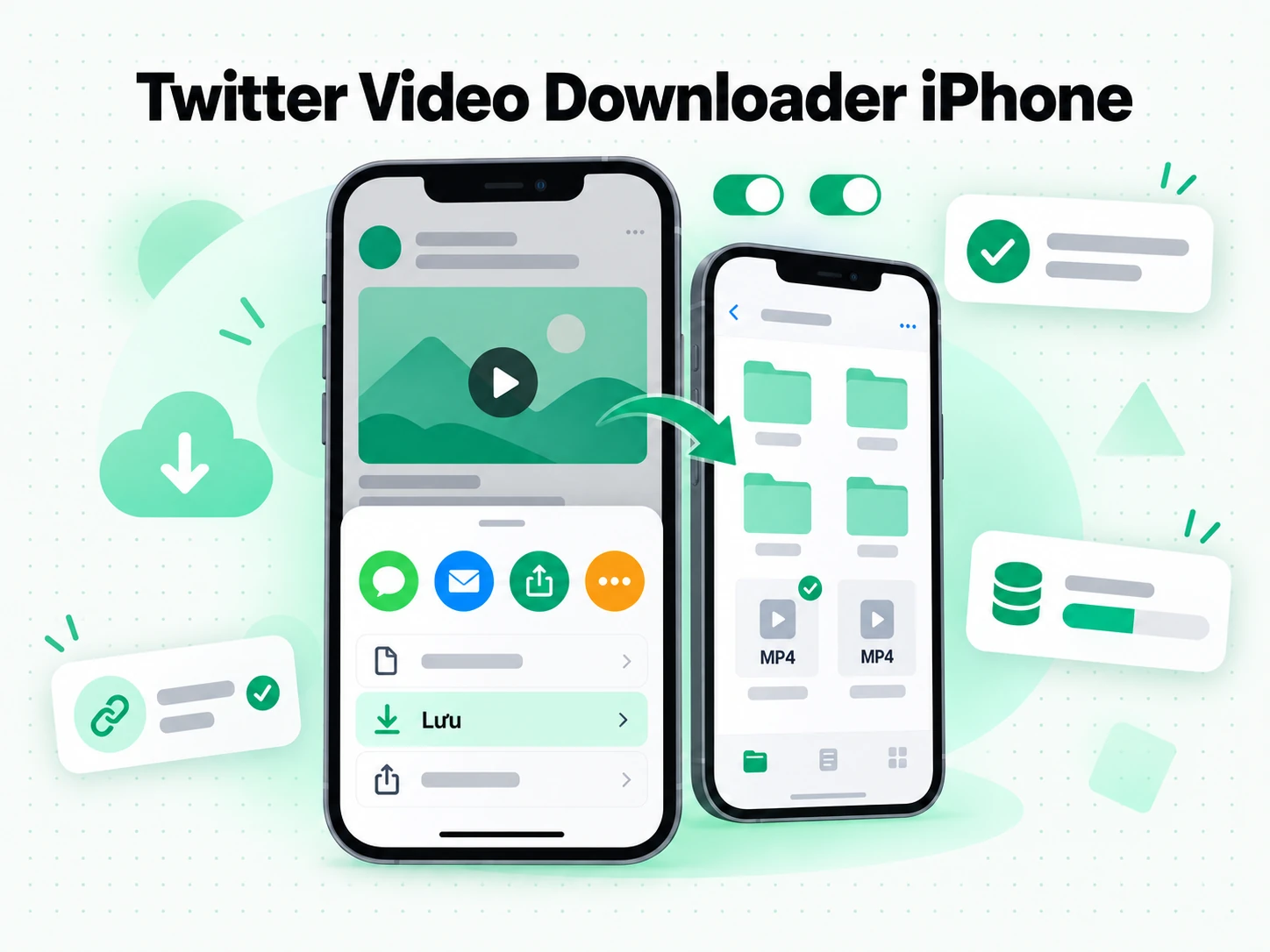Twitter Video Downloader iPhone giúp nhà báo lưu video X công khai kèm nguồn gốc