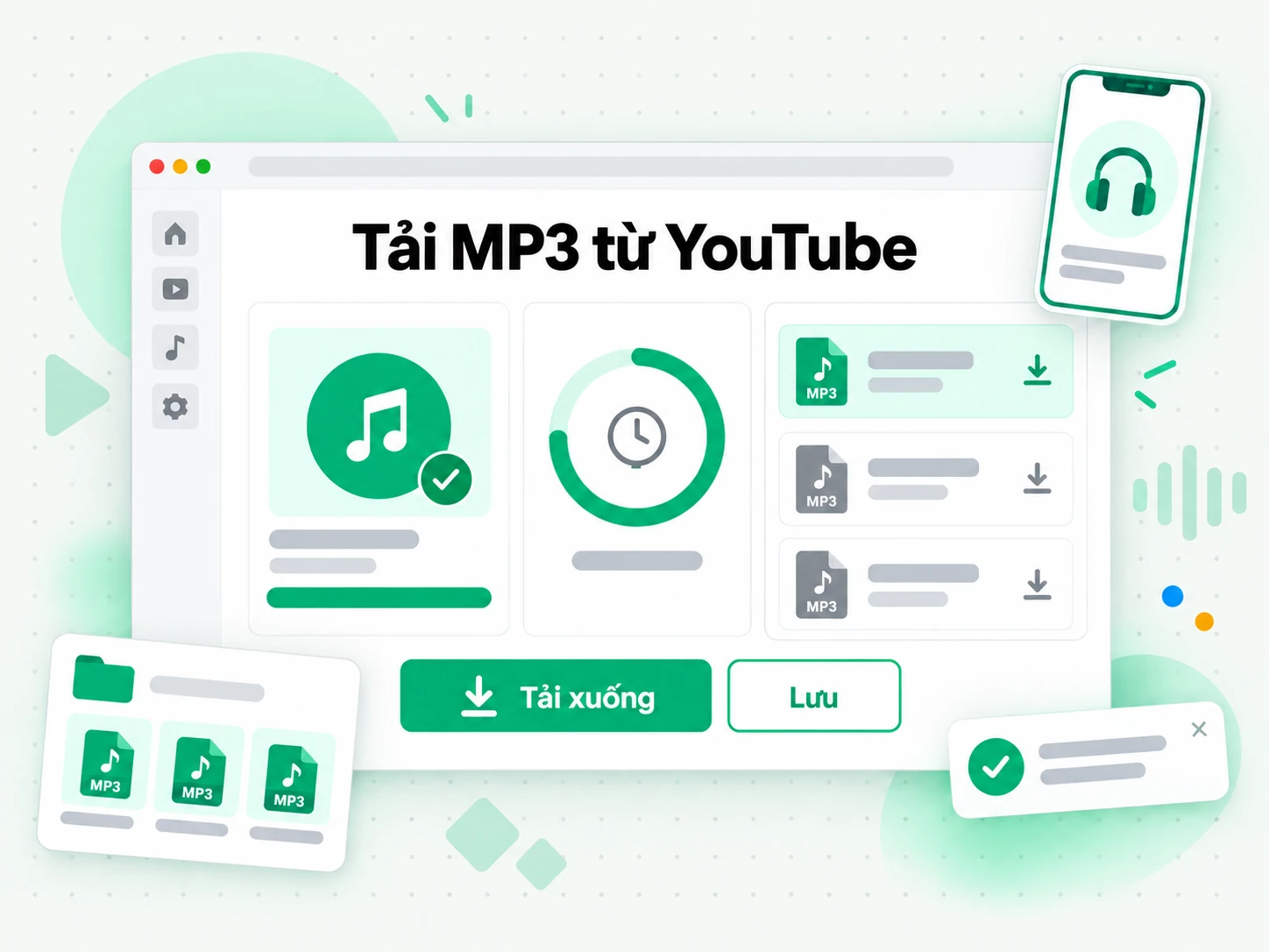 Tải MP3 từ YouTube về máy sau khi chuyển đổi