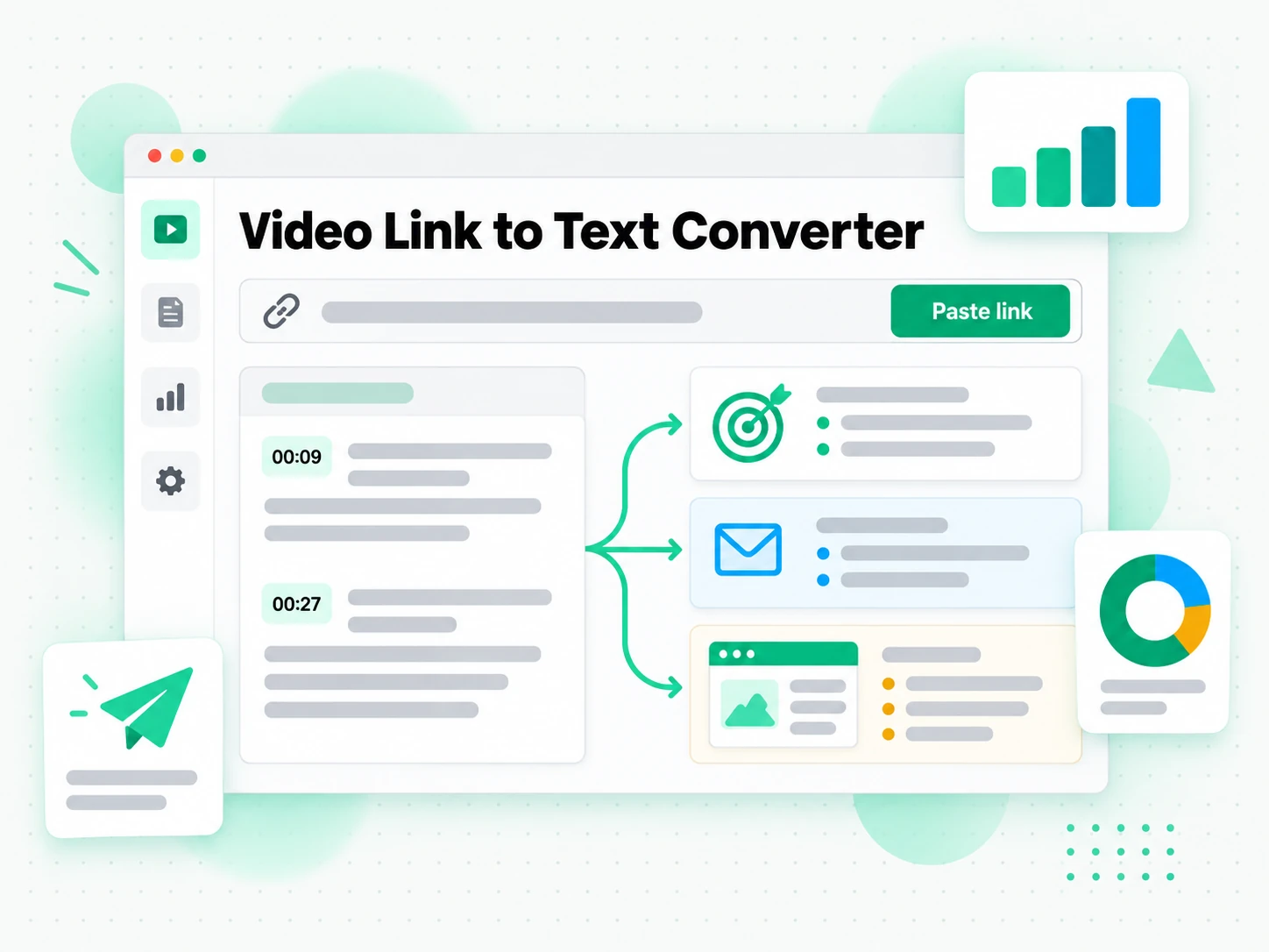 Video Link to Text Converter: personalized sales videos built from one video to text result