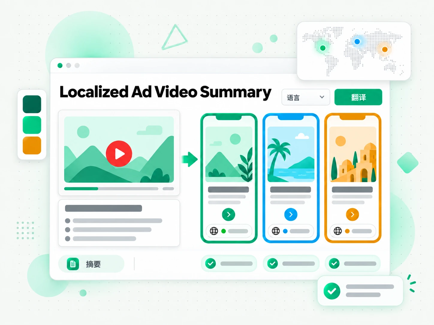 Localized Ad Video Summary:创建本地化视频广告创意
