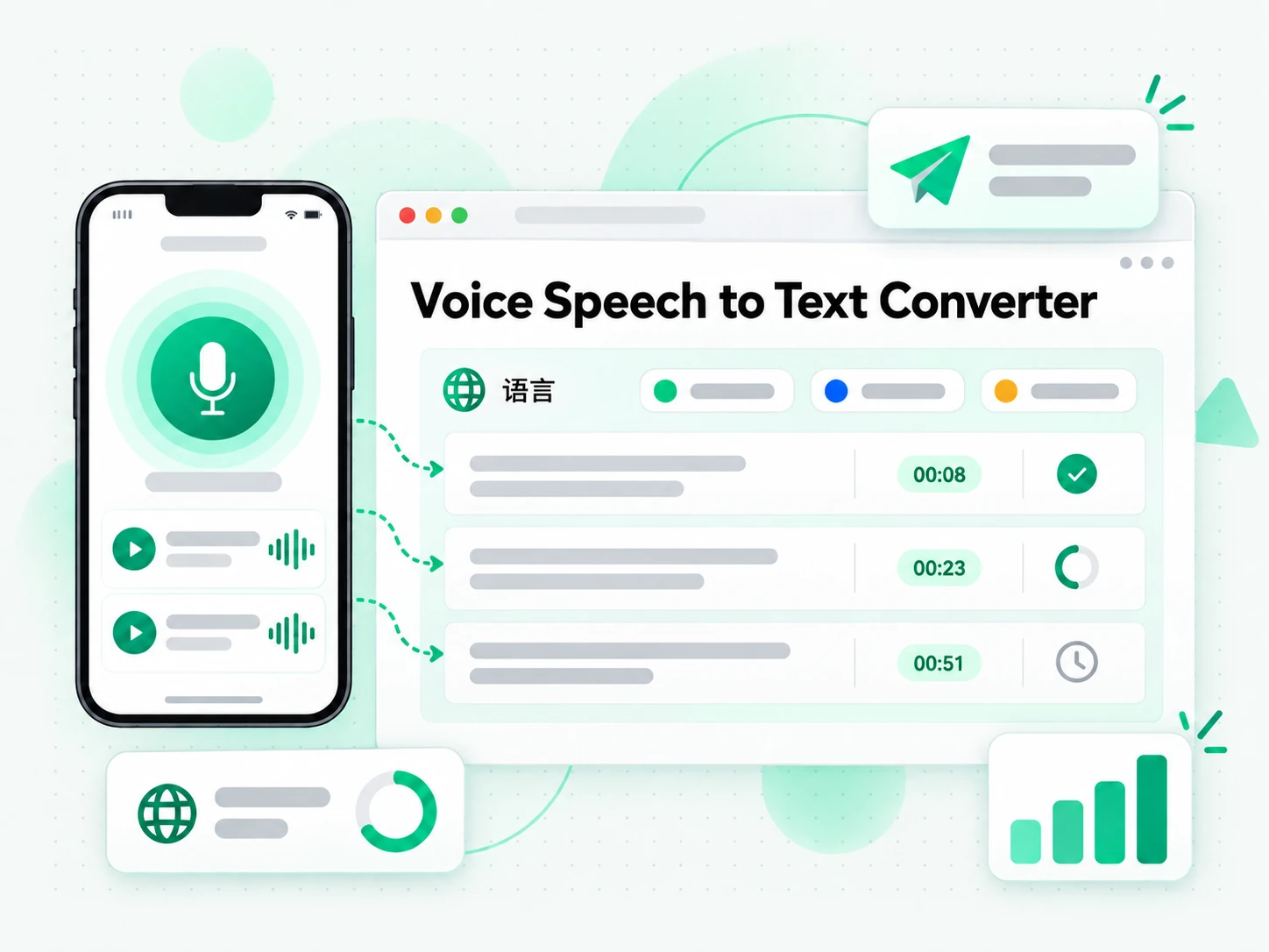 Voice Speech to Text Converter:制作本地化的外联脚本