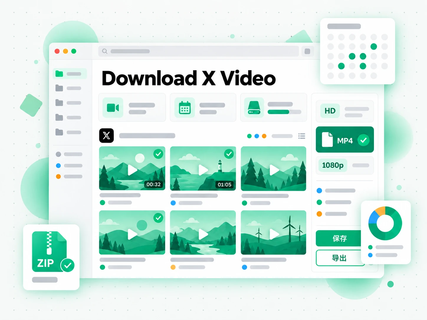 Download X Video:备份你自己帖子中的视频