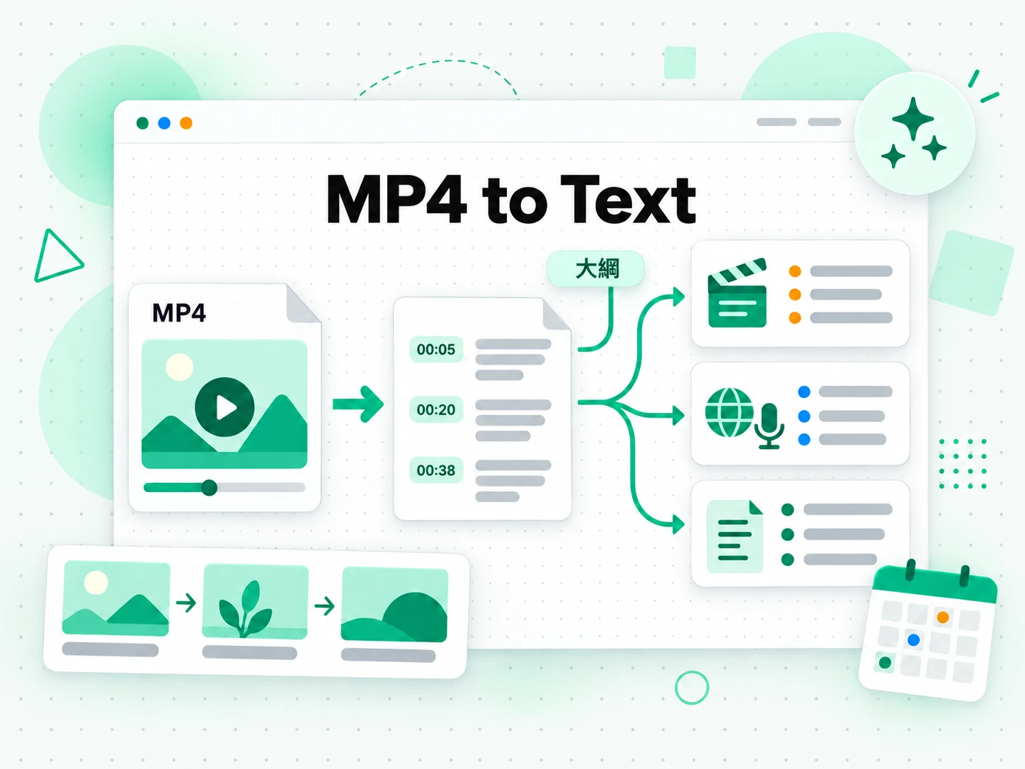 MP4 to Text:用新腳本或語言重新製作影片