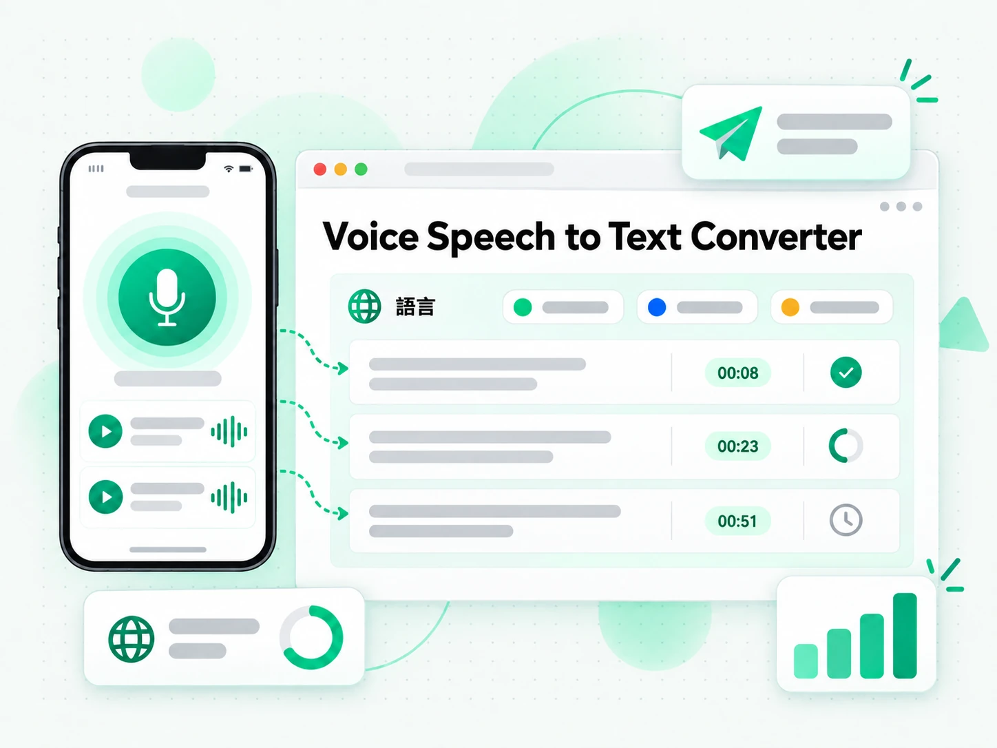 Voice Speech to Text Converter:由逐字稿製作在地化開發腳本
