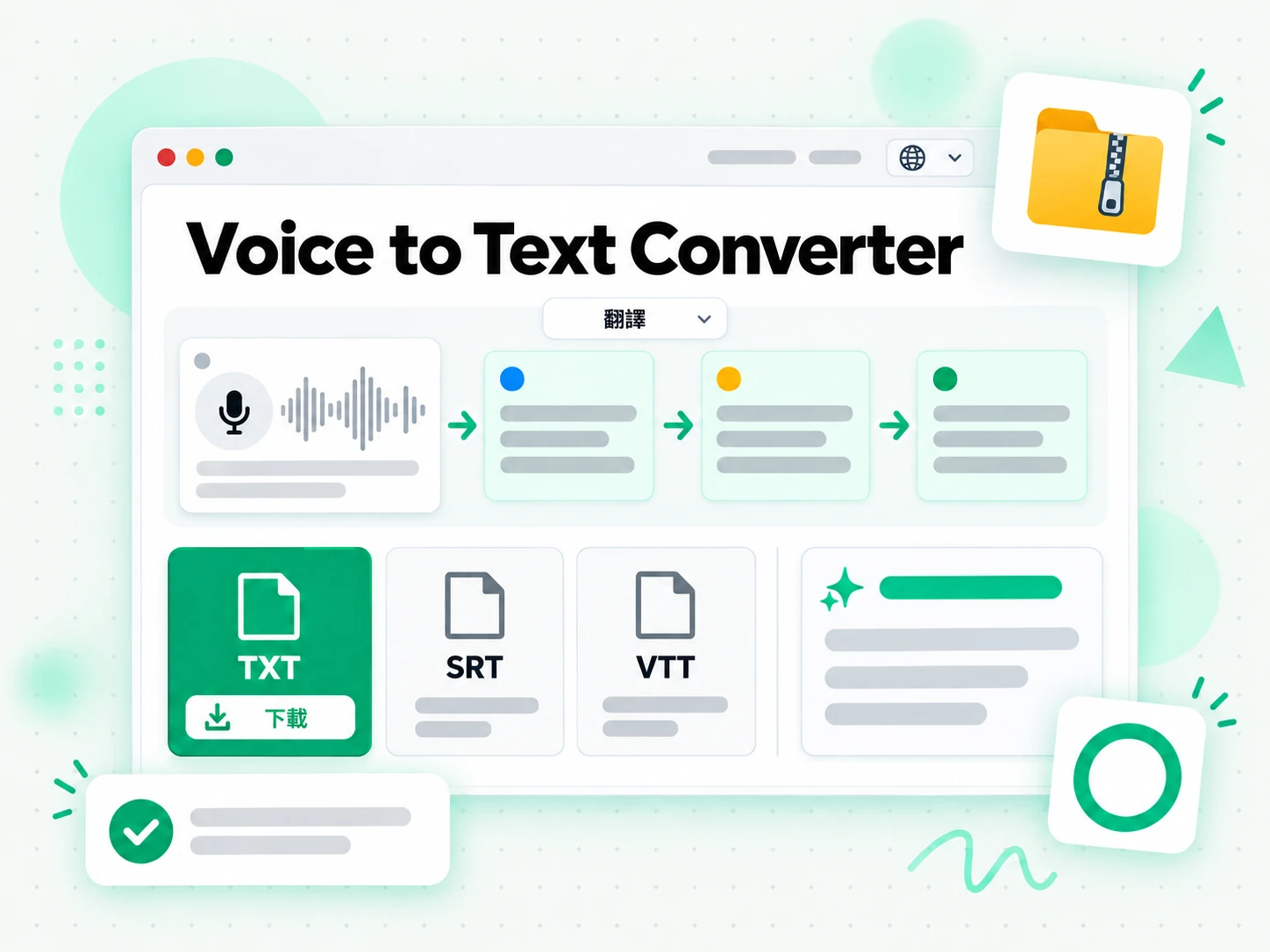 Voice to Text Converter:把逐字稿改寫成會議記錄
